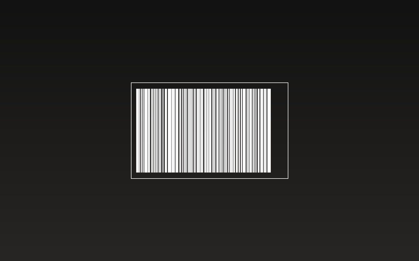 Illustration abstraite de codes-barres pour une variante produit Shopify