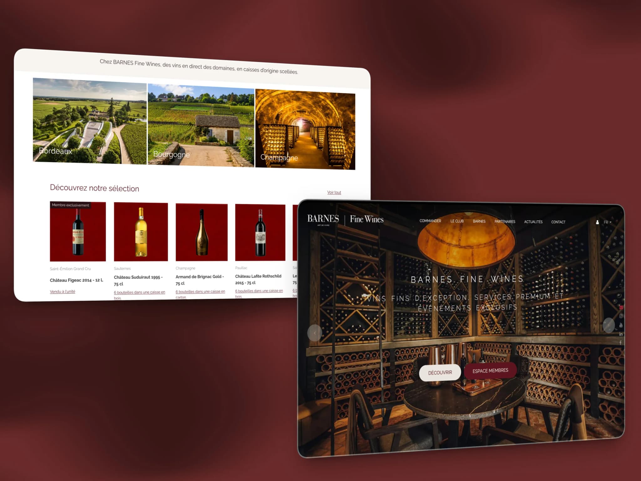 Barnes Fine Wines — Un catalogue à la hauteur des références 1