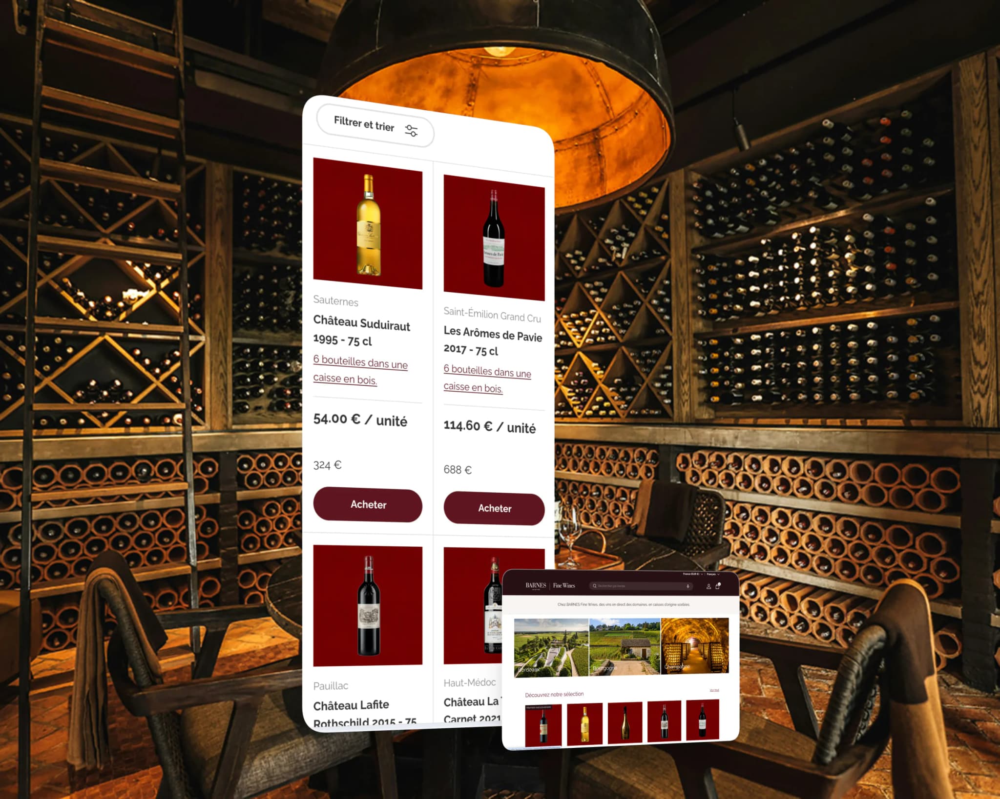Barnes Fine Wines — Un catalogue à la hauteur des références 2