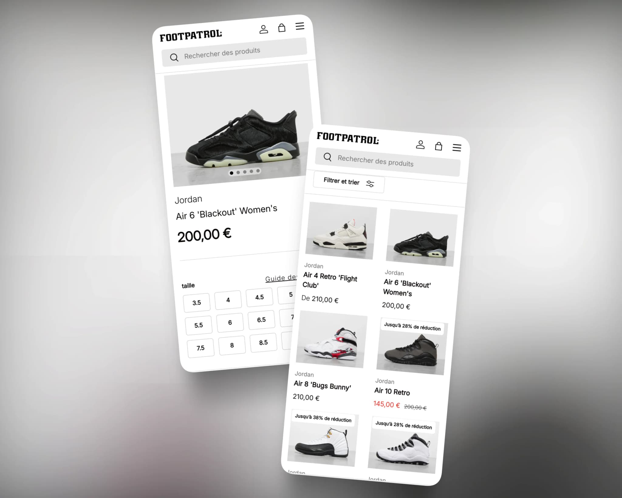 Footpatrol (JD Sports) — Relier Shopify à l’environnement JD Sports 1