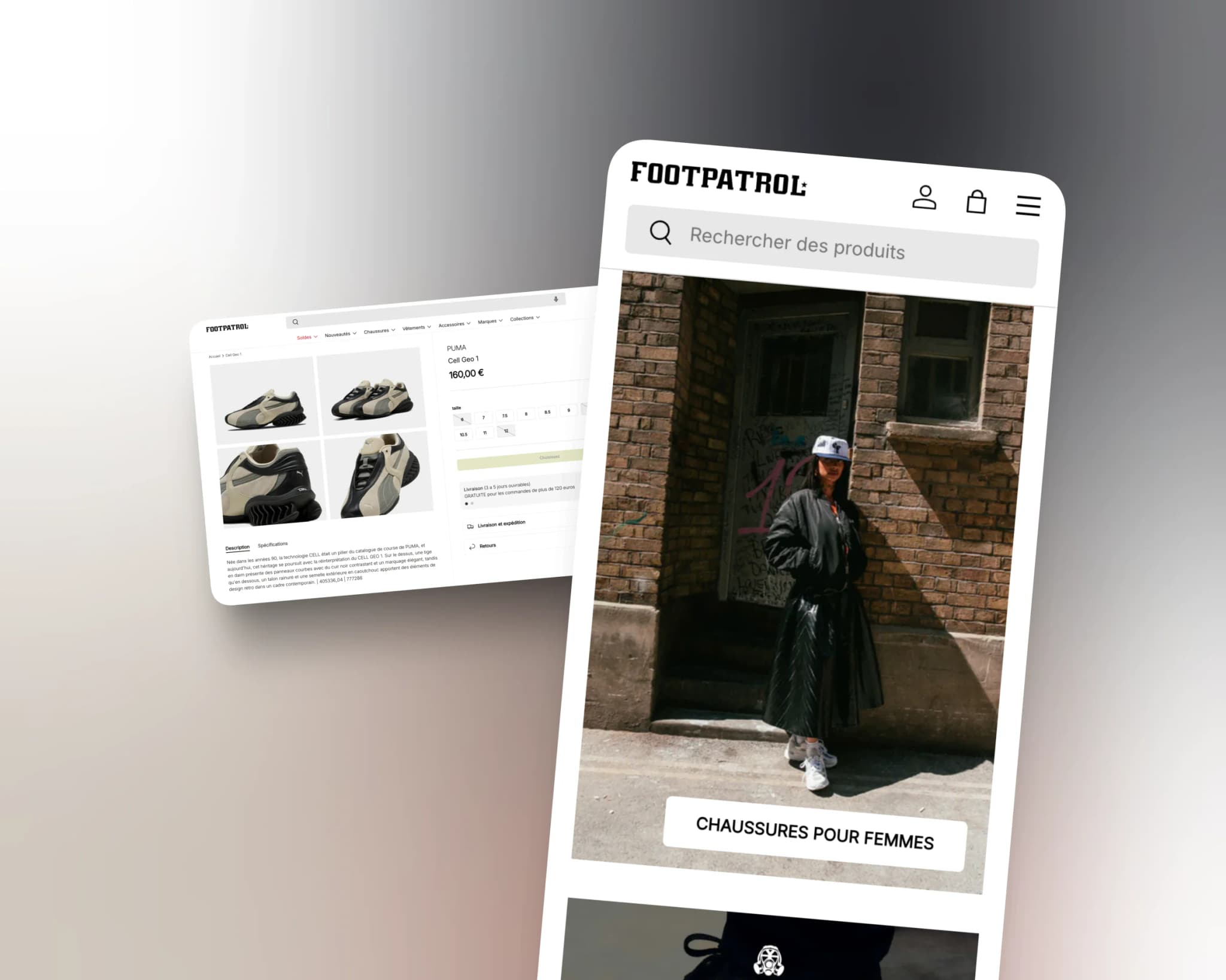 Footpatrol (JD Sports) — Reprendre les données et organiser les échanges 2