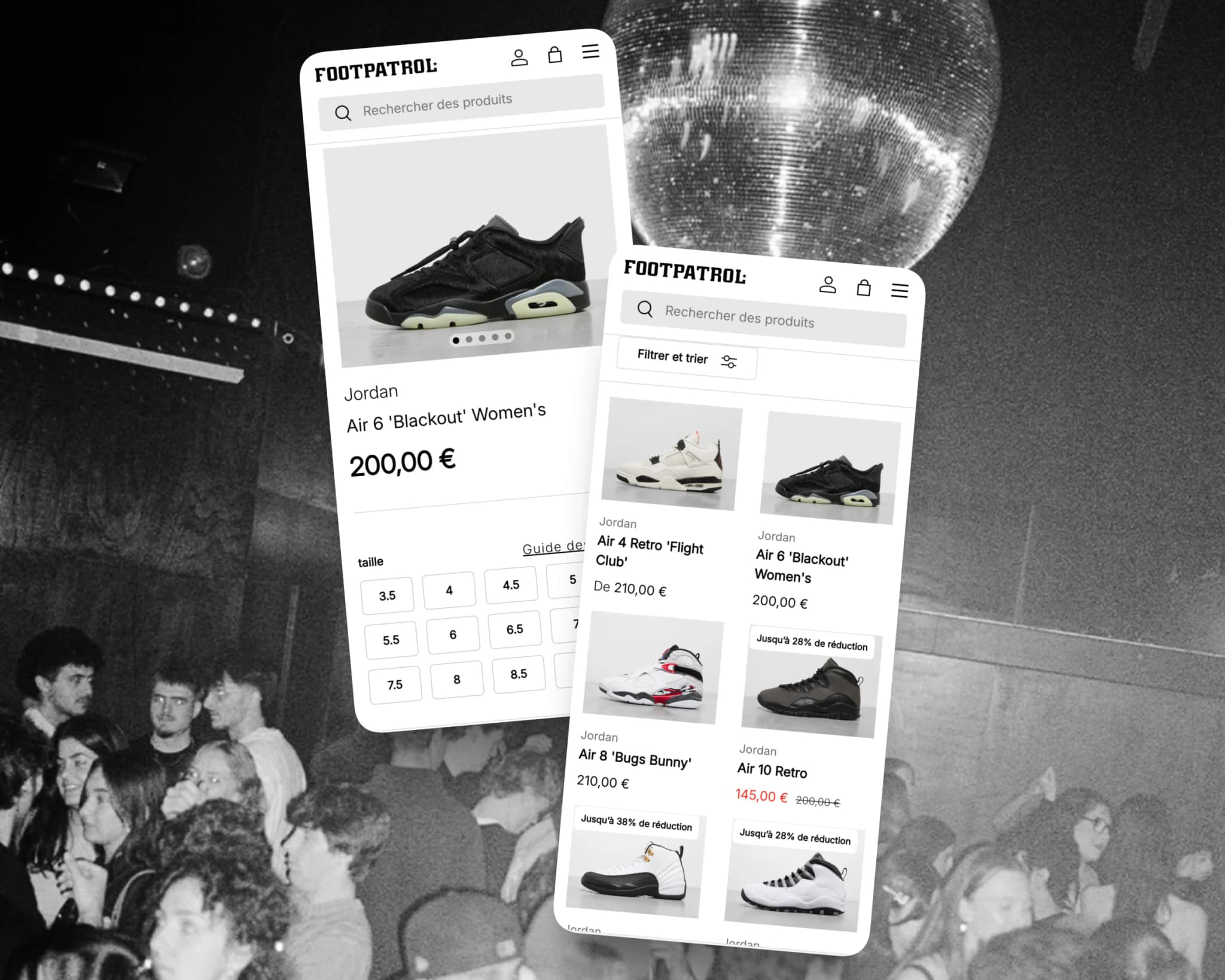 Footpatrol (JD Sports) — Prolonger l’expérience sur mobile 1