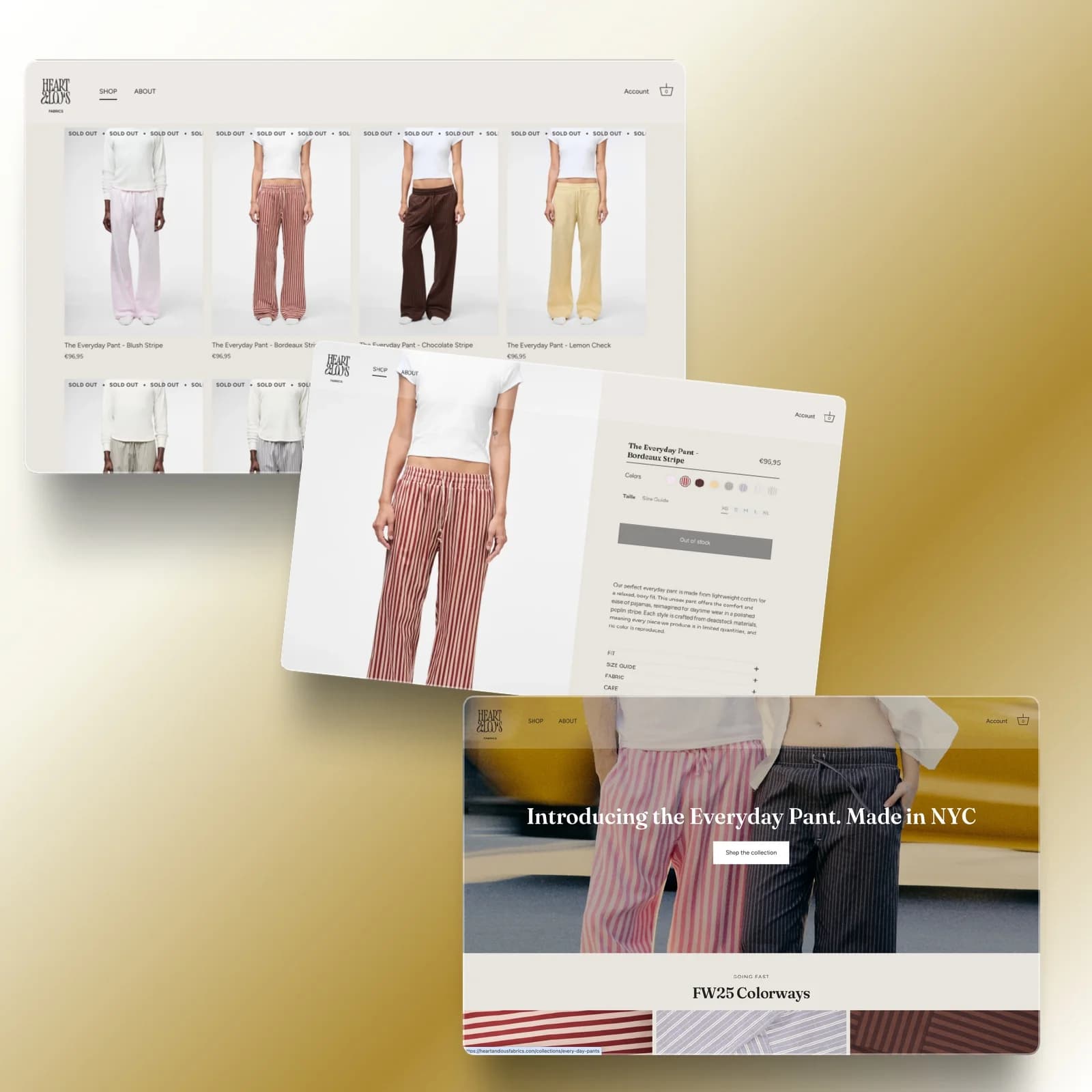 Heart & Lou's Fabric — Traduire l’univers textile en ligne 2