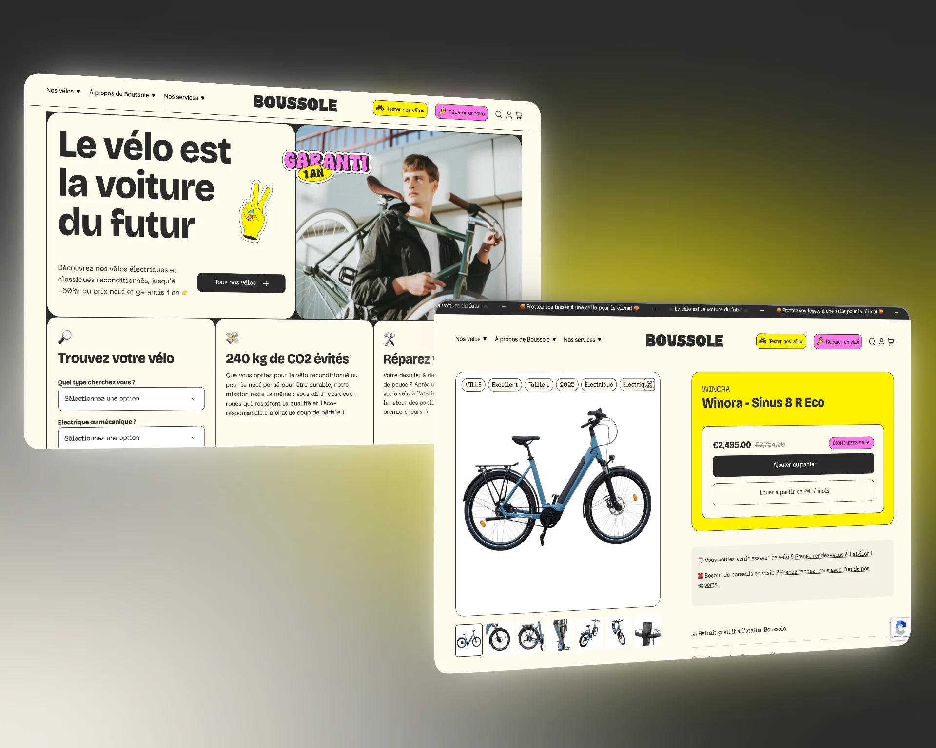 Projet Boussole — Choisir une interface indépendante 1