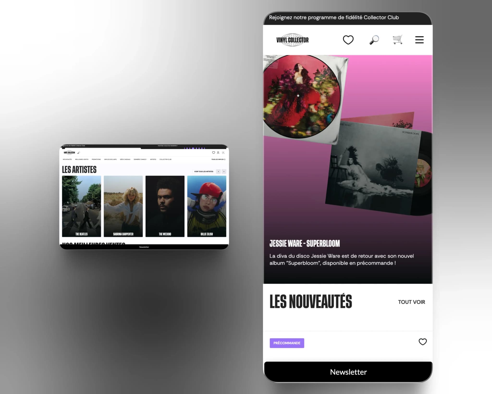 Universal Music France — Concevoir un thème dédié 1